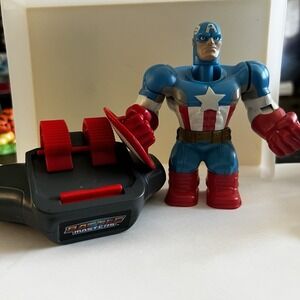 2013 Hasbro Battle Masters Slam Marvel Captain America Figure‎ W/controller